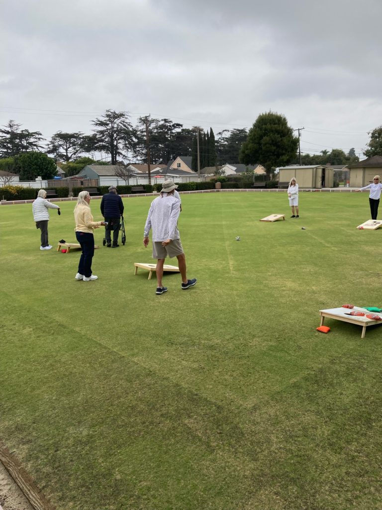 cornhole action